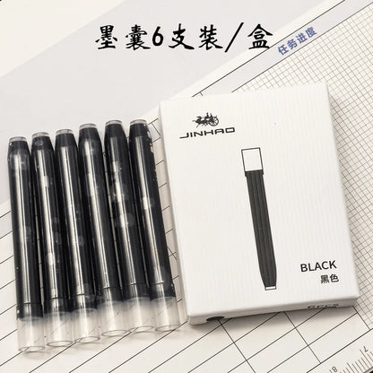 Jinhao 10 Limited Edition Gradient Fountain Pen — Retractable Press, EF/F Nib with Ink Converter, Writing Gift Pen