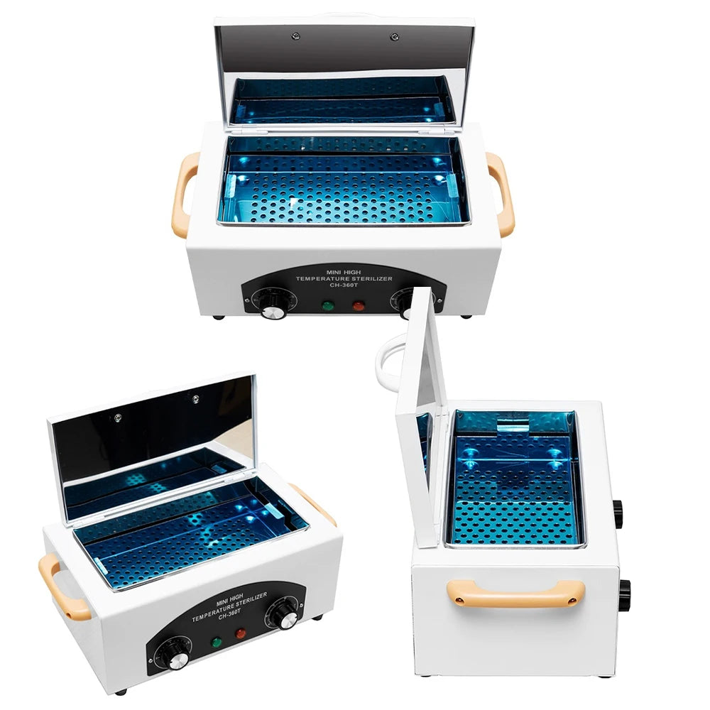 300W Metal Tools Sterilizer - High Temperature Dry Heat Sterilizer for All Metal Nail Tools
