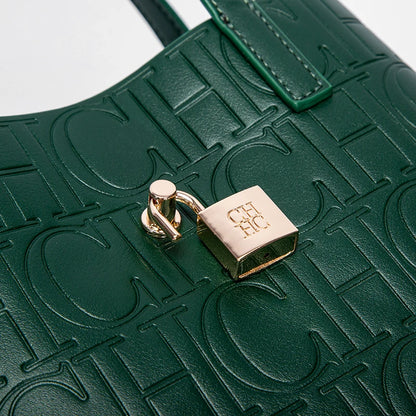 2024 Classic Retro Women's Handbag - Fashion Letter Printed with Metal Accessories, Large Capacity and Solid Color