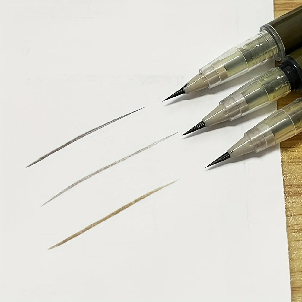 Ultra Fine Eyebrow Pen | 0.008mm Waterproof, Smudge-Proof, Sweat-Proof, Long-Lasting, High Pigmented Liquid Pencil