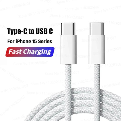 35W USB-C CarPlay Cable for iPhone 16 15 Pro Max – Fast Charging & Data Transfer