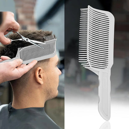 Barber Hair Comb Kit 1/2/3pcs – Flat Top & Fade Styling Comb for Men’s Haircuts