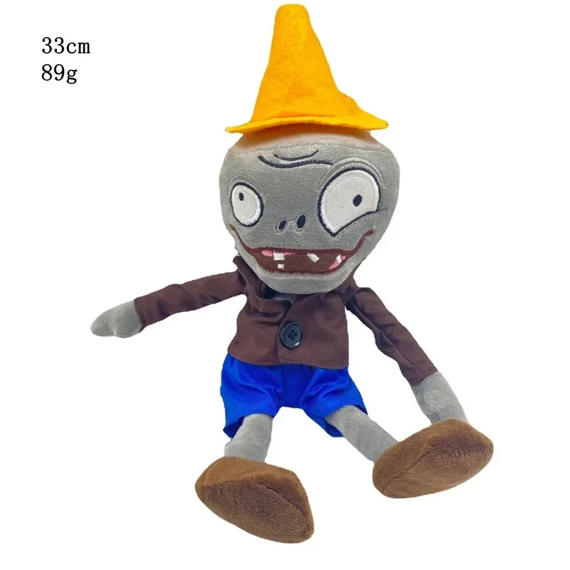 30cm Plants vs. Zombies Plush Toys - Soft Gargantuar, Zombie, and Pirate Zombie Stuffed Dolls for Kids and Fans