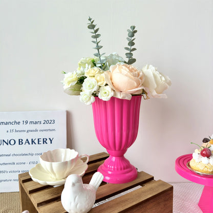 Mini Flower Arrangement Pots — Plastic Vases for Table Centerpieces, Home, Wedding, Party & Christmas Decor