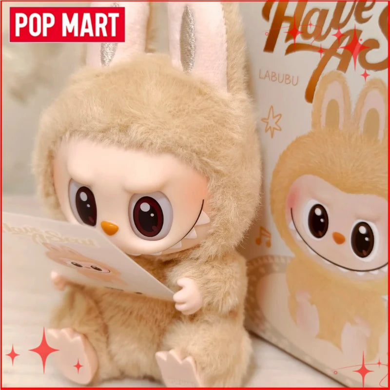 Genuine POP MART Labubu Vinyl Plush Pendant — Macarons “Have A Seat” & Coca Cola Series Blind Box Toys V1-V3