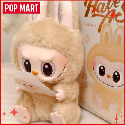 Genuine POP MART Labubu Vinyl Plush Pendant — Macarons “Have A Seat” & Coca Cola Series Blind Box Toys V1-V3