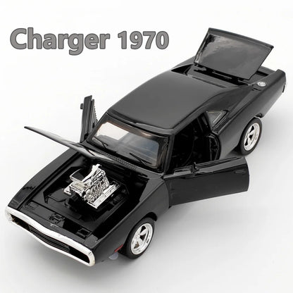 1:32 Challenger 1970 Classic Alloy Car Model – Diecast Toy Vehicle for Kids & Collector Decoration