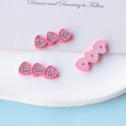 WFFNNKC 10Pcs Kawaii Rhinestone Star Flatback Resin DIY Accessories – Wedding, Scrapbooking, Hairpin, Jewelry & Brooch Decor