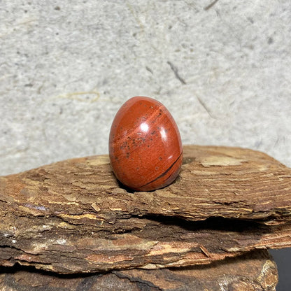 EG1-7 Mini Natural Stone Egg - Polished Meditation Fidget Stone for Stress Relief, Desk Decor, and Gifts
