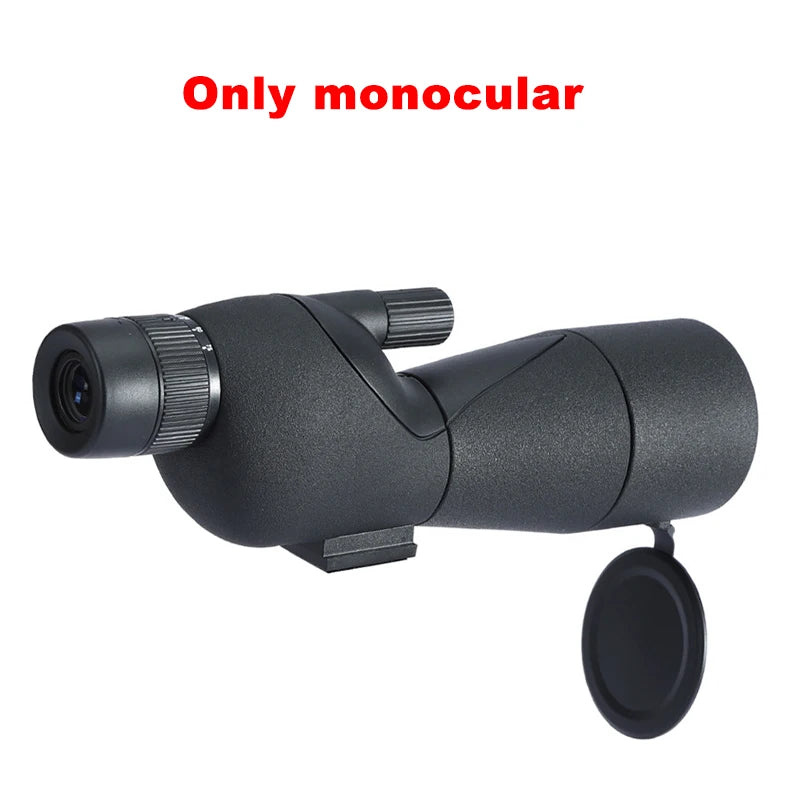 25–75x60 Zoom Spotting Scope – ED Lens Bak4 Prism Monocular Telescope for Bird Watching & Camping