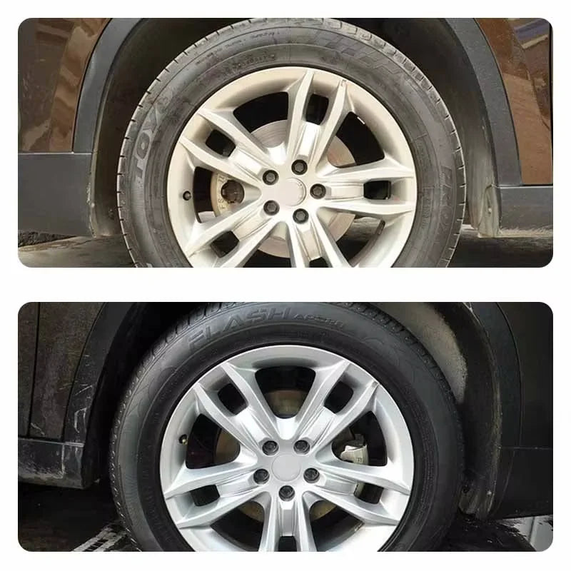 Tire Shine Spray - Long-Lasting Gloss Rubber & Plastic Restorer