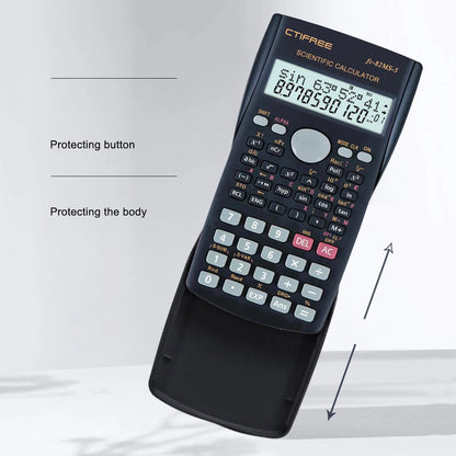 Scientific Calculator - Multifunctional Large Display Portable Calculator for Students & Exams