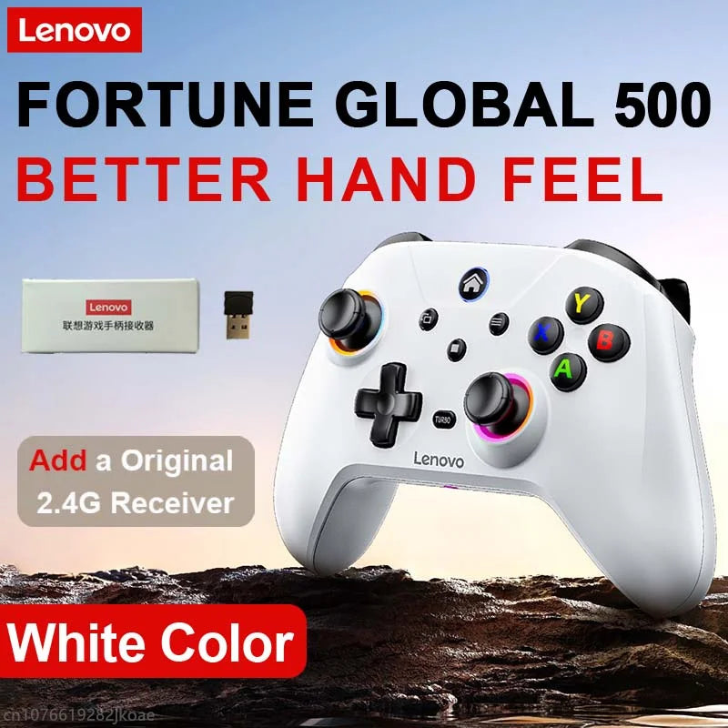 Lenovo S02 Wireless Bluetooth RGB Controller - Multi-Function Gamepad for Nintendo Switch OLED, Switch Lite, PC & Mobile