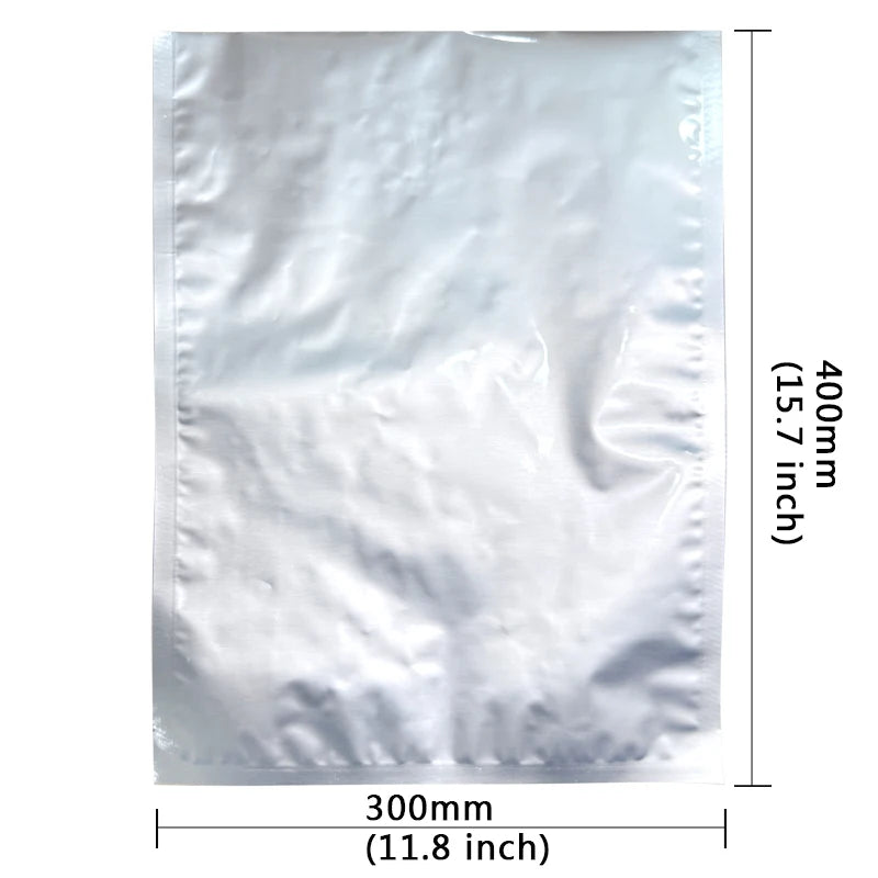 10-Pack 5-Gallon Mylar Bags — Resealable Aluminum Foil Food Storage, Light-Proof & Food-Grade (20"x30")