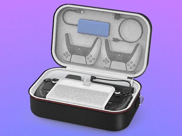 Steam Deck Carrying Case – Large Capacity Storage for Console & Accessories, Portable Case with Built-in Protection