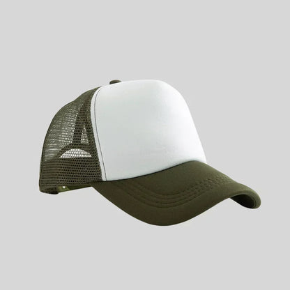 Personalized Logo Trucker Hats - Custom Foam Mesh Baseball Caps for Men & Women, Snapback Sun Hats
