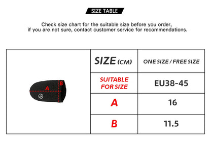 YKYKBIKE Winter Bicycle Toe Covers – Rainproof & Windproof Bike Shoe Covers for Cycling Overshoes & Road Booties