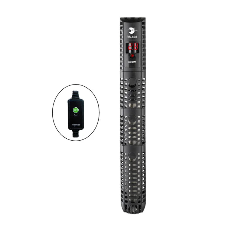 Aquarium Submersible Heater - Water Heating Rod with Temperature Control for Fish Tanks, 220-240V, 50-500W