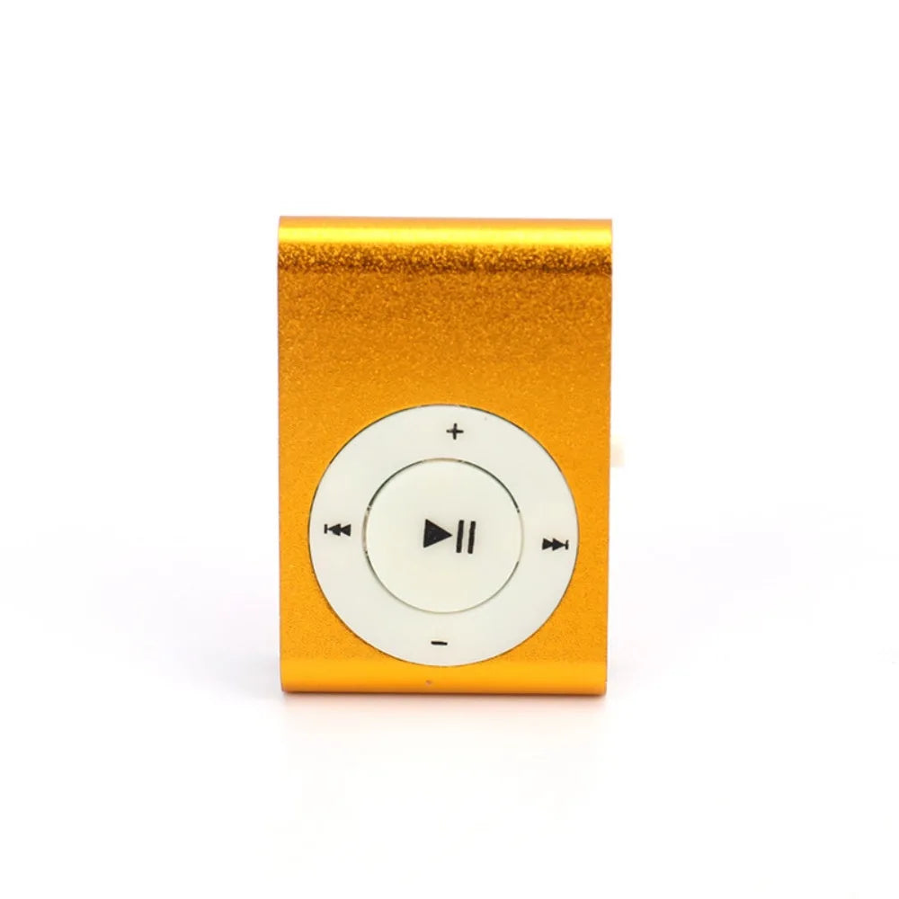 Mini Clip MP3 Player – Portable USB Music Player with TF Card Support, Stylish & Colorful Walkman Design