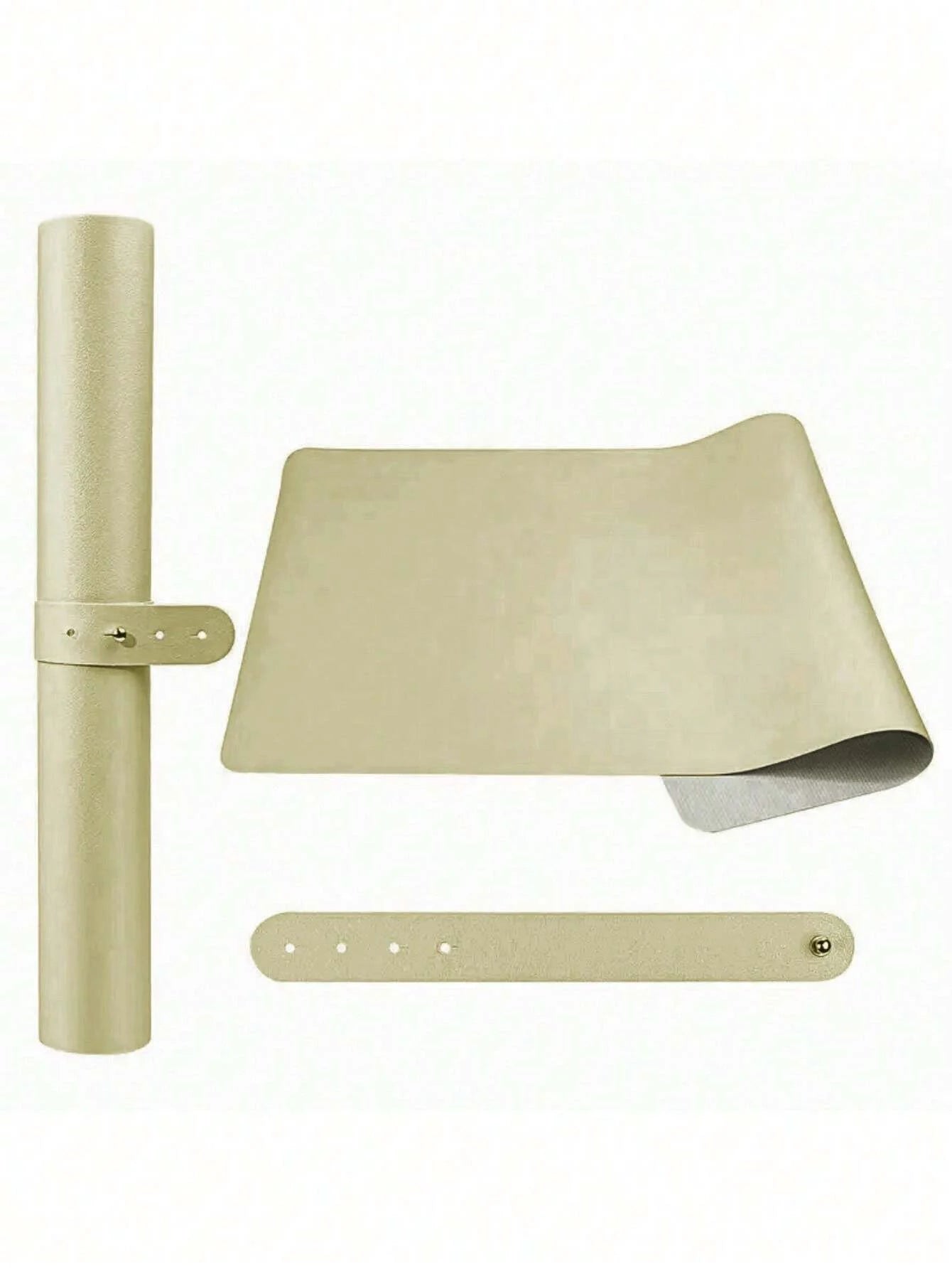 Portable Nail Art Armrest Mat - 1/2PCS Foldable Soft Microfiber Leather Table Pad for Nail Salons