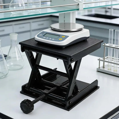 Adjustable Lifting Stand for Woodworking - Support Platform for Engraving Machinery, Construction and Workshop Projects