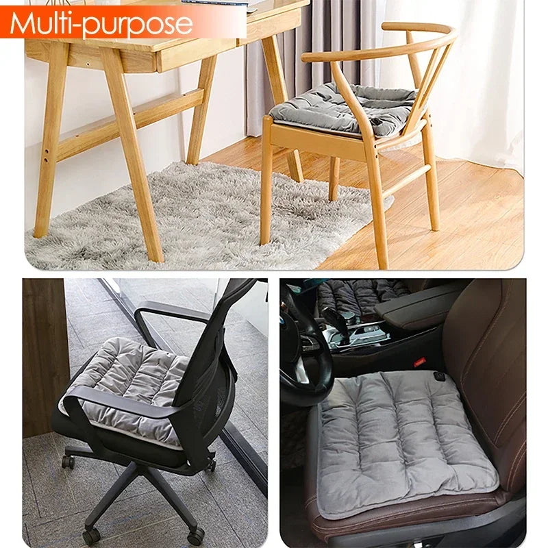 USB Heated Seat Cushion - 3-Speed Adjustable Electric Heating Pad for Home, Car, Office & Pets (45 × 45cm)