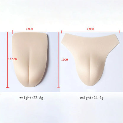 Padded Fake Pussy Panties – Control Gaff Underwear for Transgender, Drag Queen & Crossdresser