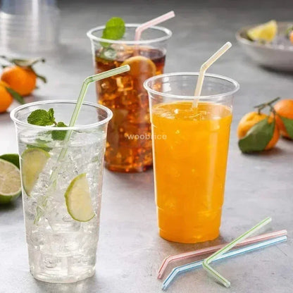 Multicolor Plastic Drinking Straws – Reusable Cola & Cocktail Straws for Bar, Party, Wedding, and Kitchen Use, Wholesale Pajitas