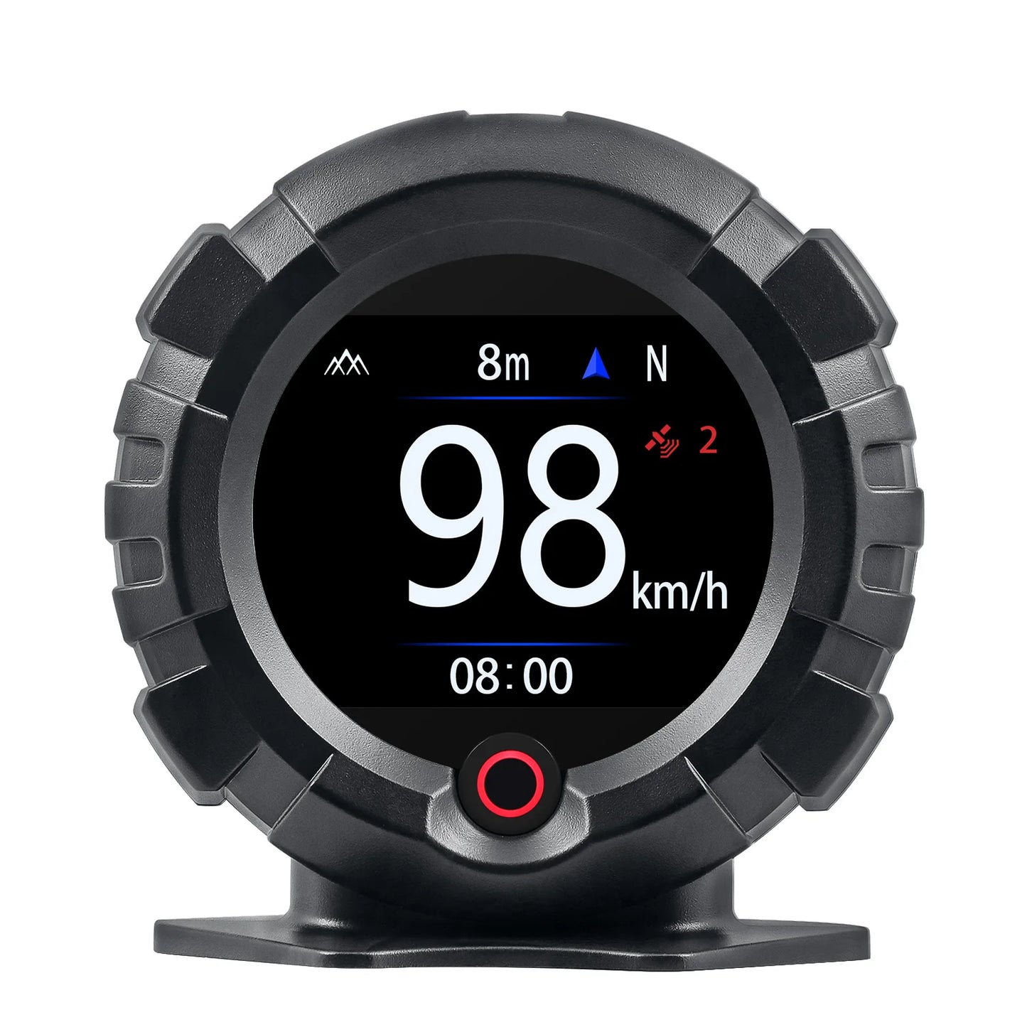 X95 Car GPS Digital Head-Up Display – Inclinometer Speedometer with Slope, Pitch, Altitude & Latitude Meter