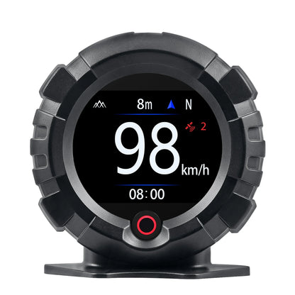 X95 Car GPS Digital Head-Up Display – Inclinometer Speedometer with Slope, Pitch, Altitude & Latitude Meter