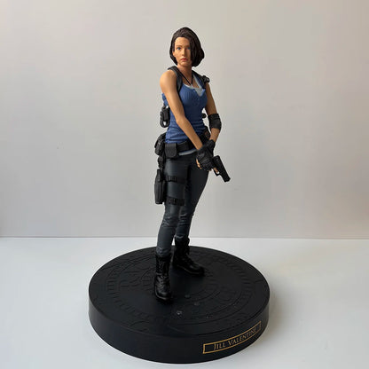 Biohazard RE Jill Valentine & Leon S. Kennedy Anime Figure – Evil Game Collectible Statue for Birthday Gifts