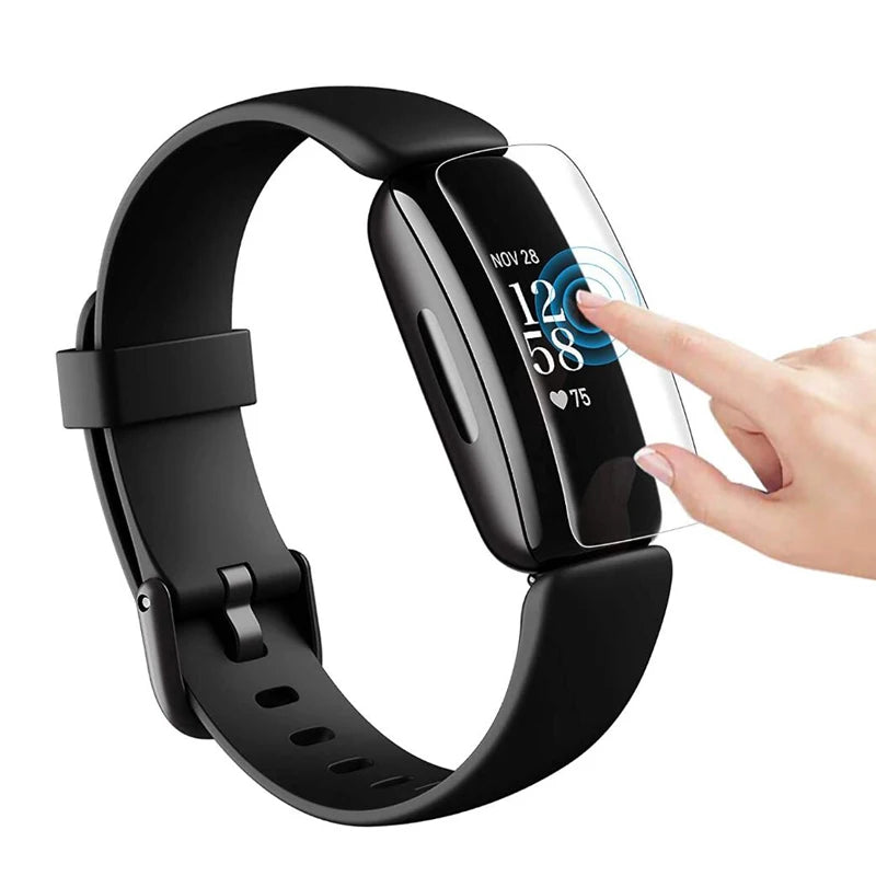 5-Pack Soft TPU Clear Screen Protector for Fitbit Inspire 3 – Protective Film for Smart Wristband