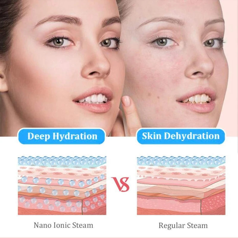 Wireless Diamond Microdermabrasion Machine - Deep Skin Cleansing Blackhead Remover Anti Aging Facial Care Tool