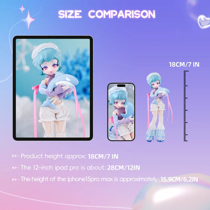 Eve Lynna Dream Park Series BJD Movable Doll – Kawaii Blind Box Anime Figurine, Trendy Surprise Toy Gift for Boys & Girls