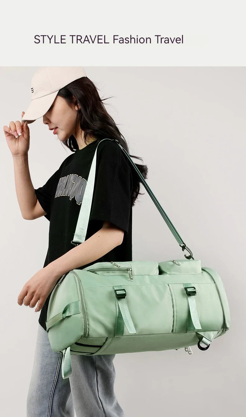 Outdoor Travel Backpack — Single Shoulder Crossbody Bag for Swimming & Fitness