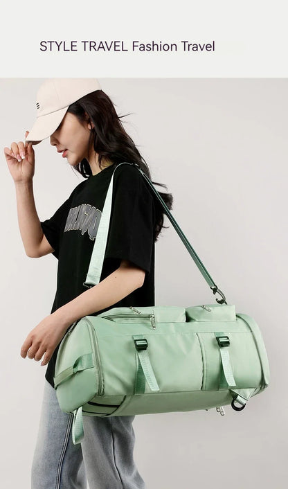 Outdoor Travel Backpack — Single Shoulder Crossbody Bag for Swimming & Fitness