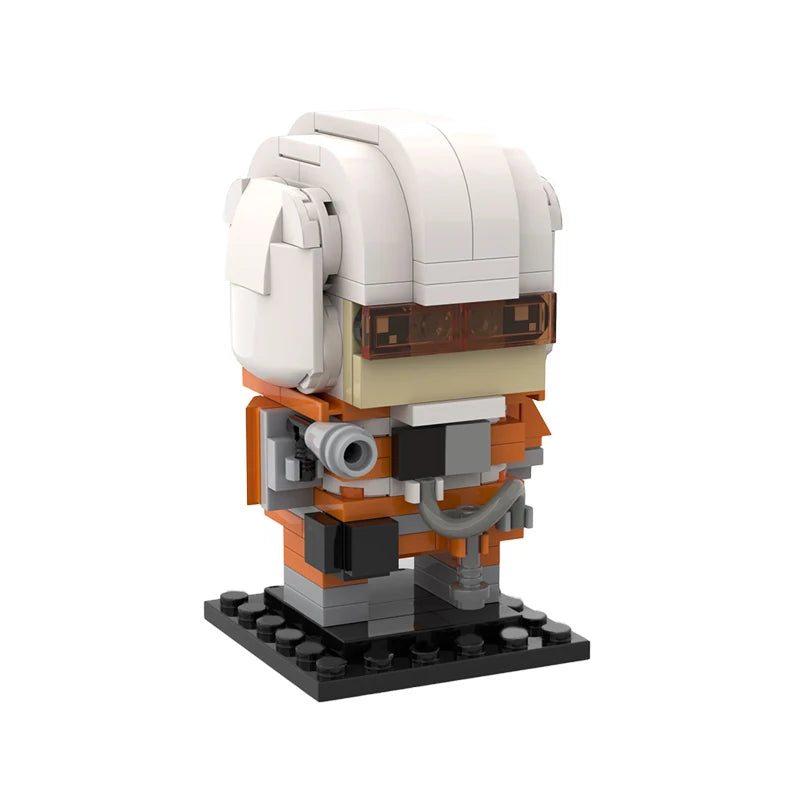 LEQUMOC Space Wars Building Block Figures Set – Vader, Anakin, Queen, Jar Binks & General Grievous Toy Bricks Gift for Kids