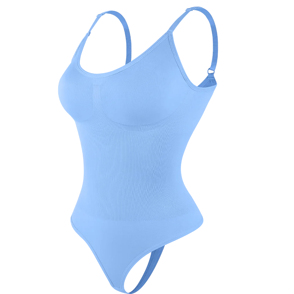 Women’s Tummy Control Shapewear Bodysuit - Butt Lifter Slimming Body Shaper for Invisible Under Dress Wear