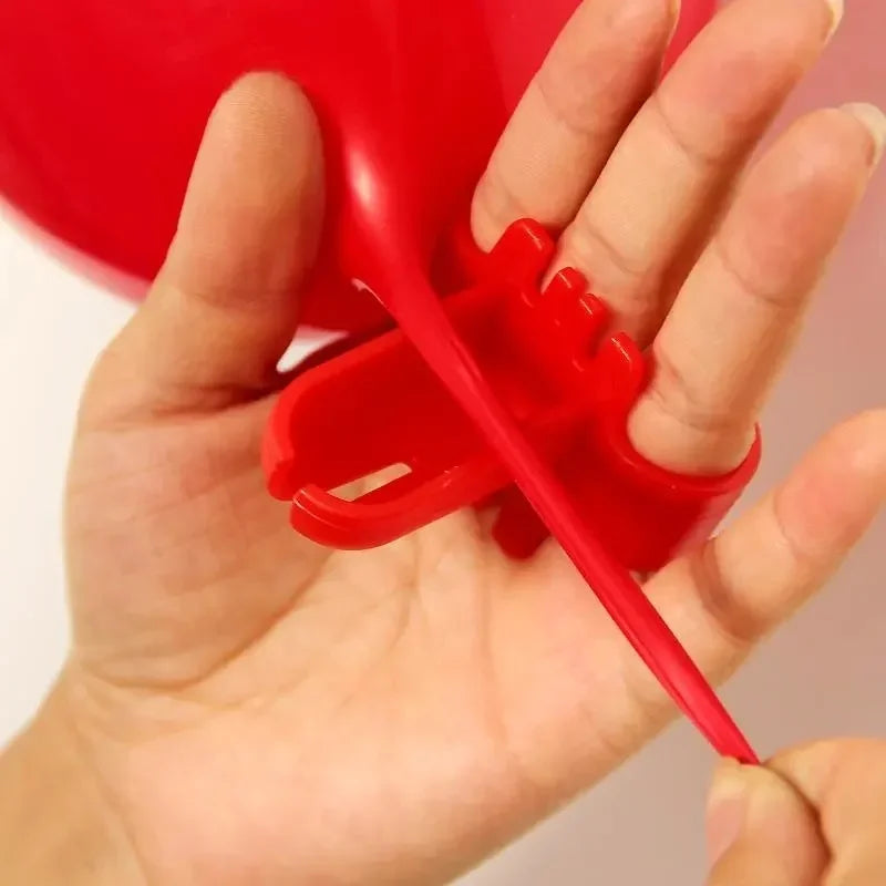 Balloon Tying Tool: Essential Balloon Knotting Tool for Kids' Birthday Party Decorations