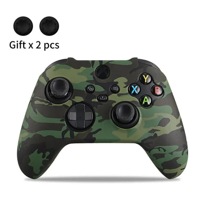 Silicone Protective Case for Xbox Series X/S Controller — Thumbstick Grips & Joystick Cover Gamepad Accessories