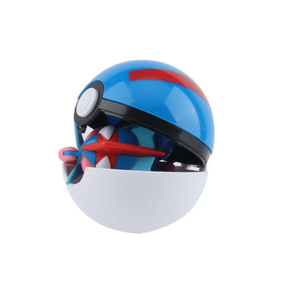 Pokemon Action Figures Set – Pikachu, Gengar, Dragonite, Snorlax & Pokeball Toys