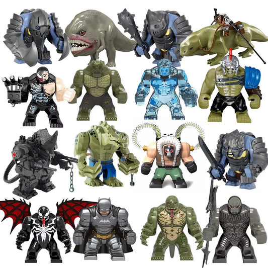 Blind Box Building Block Figures - Killer Croc Bane Troll Orc Action Figure Puzzle Toy Collection Gift