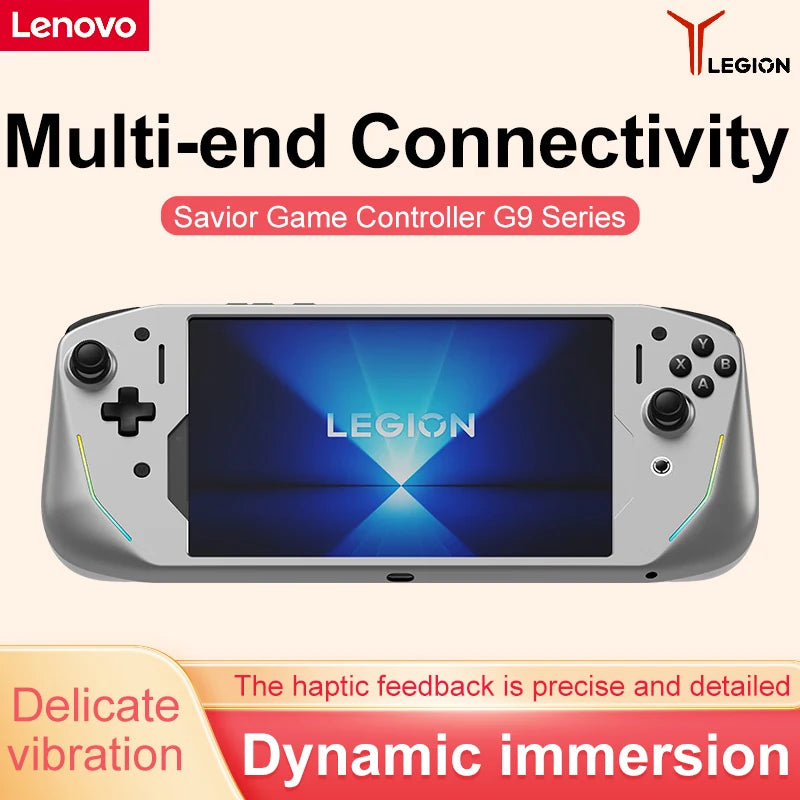 Lenovo Legion G9 Wireless Controller - 200K Hall-Effect Joystick with USB Type-C Low-Latency Direct Connection