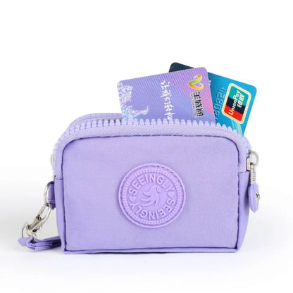 Women’s Three-Layer Nylon Wallet – Large Capacity Waterproof Oxford Cloth Coin Purse, Portable Korean Style