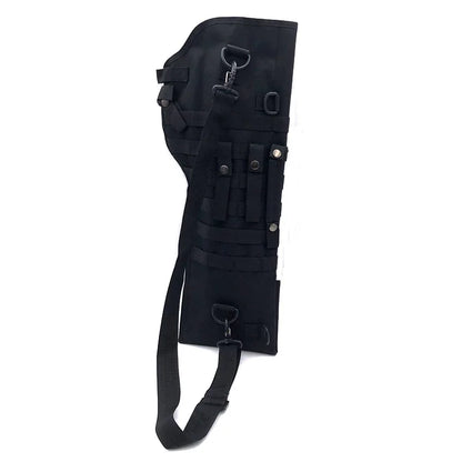 Tactical MOLLE Rifle Scabbard Backpack – Outdoor Hunting Shoulder Shotgun Storage Bag Holster Case for M4, AK & Long Firearms
