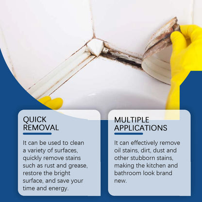 Bathroom Descaler and Cleaner - Hard Water Scale and Dirt Remover for Bathtubs, Sinks, Toilets, and Daily Bathroom Cleaning