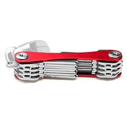 EDC Key Holder & Organizer – Key Carrier with Ring Attachment Loop, Smart Keychain Accessories