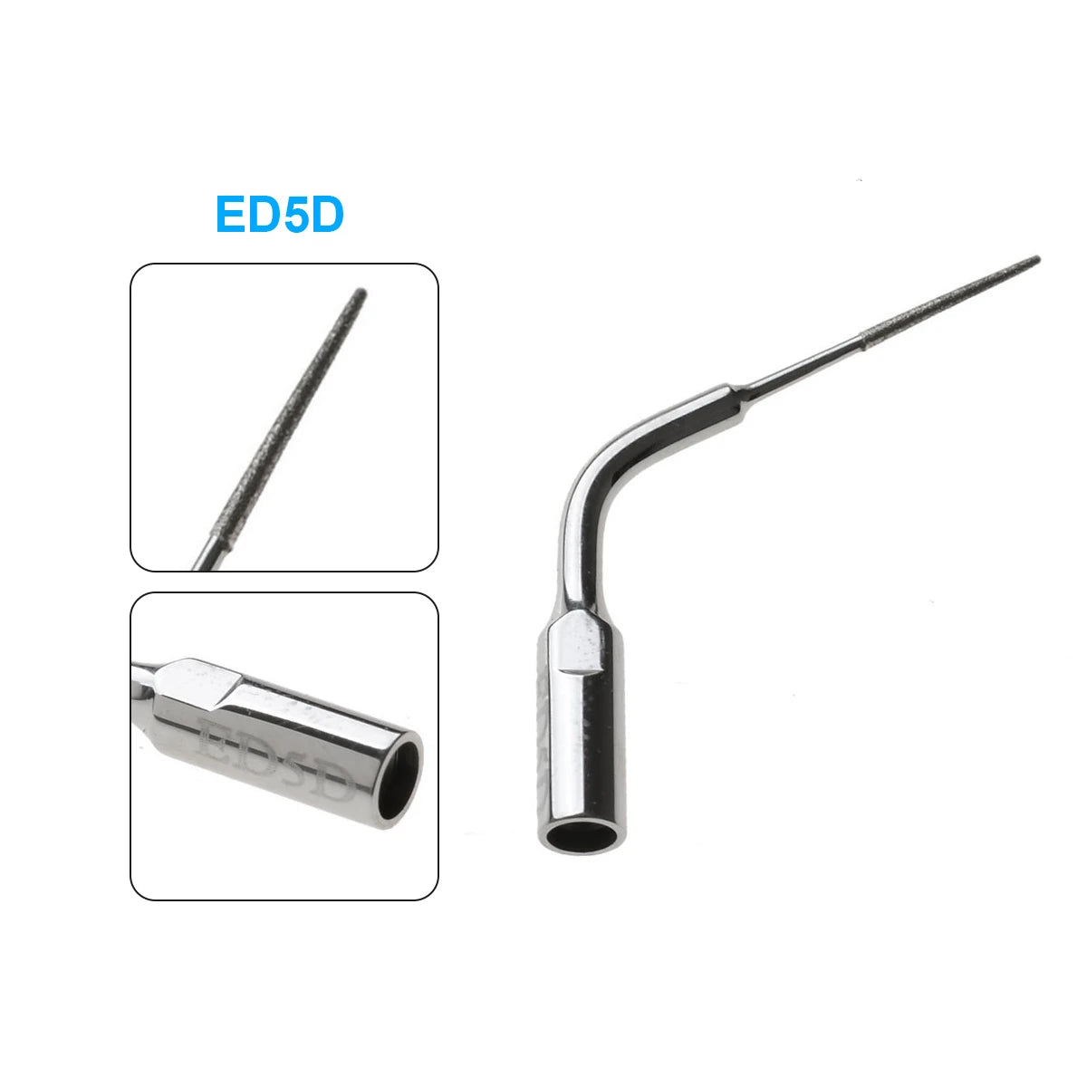 AZDENT 5pcs Dental Scaler Tips – Compatible with EMS, WOODPECKER, SATELEC, DTE, NSK Ultrasonic Scalers