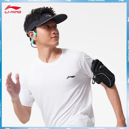 LI-NING Running Arm Bag - Lightweight Reflective Sports Phone Holder ABDV087