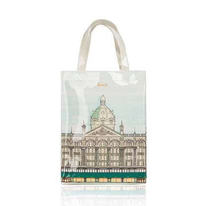 Simple Stylish PVC Reusable Shopping Bag – Luxury Eco-Friendly Waterproof Tote for Summer Beach
